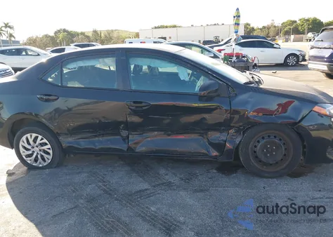 2018 Toyota Corolla Le из США, поврежденный, VIN 2T1BURHE6JC989656